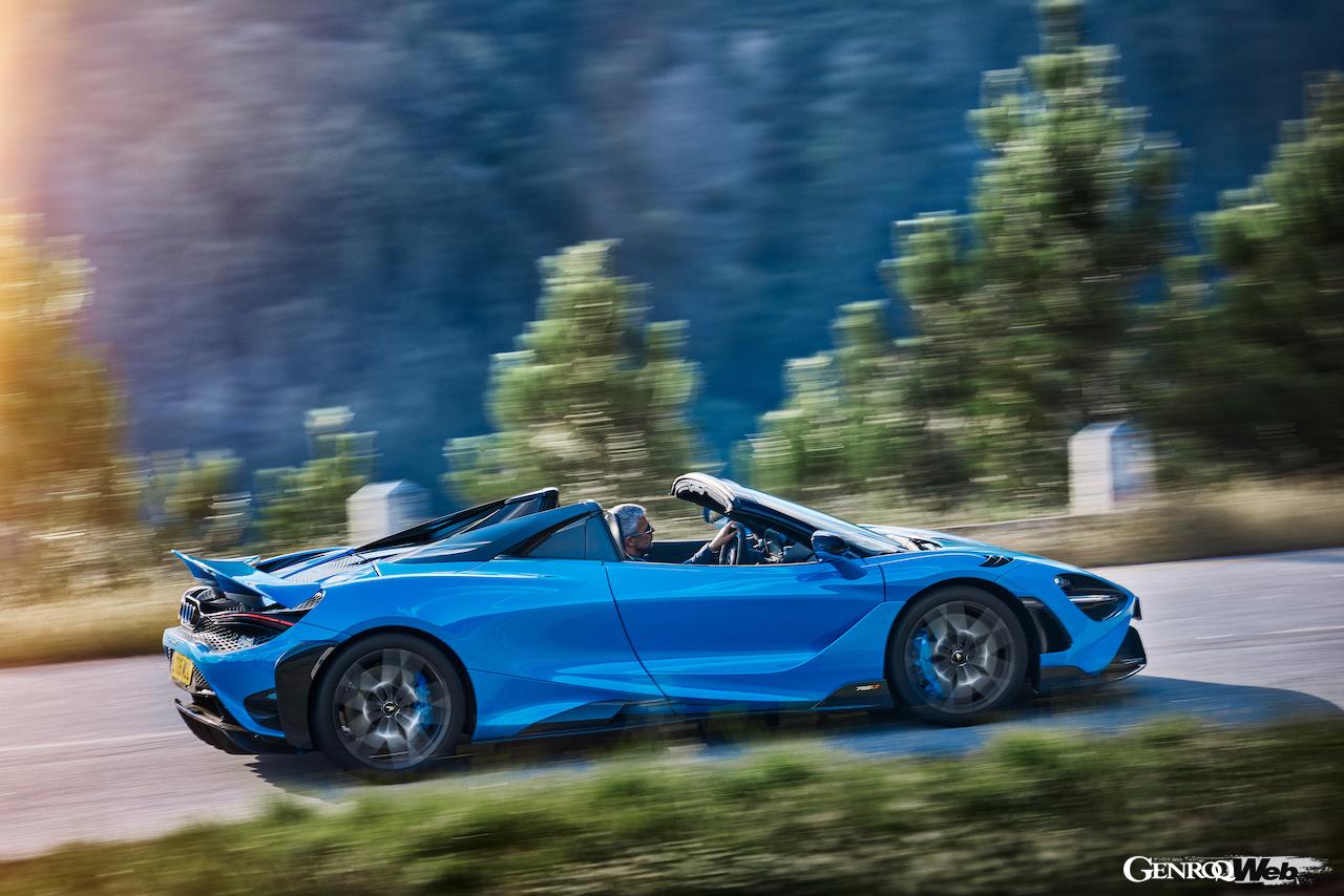 最高出力765ps、マクラーレン史上最もパワフルなコンバーチブルスーパースポーツ「765LT スパイダー」デビュー！