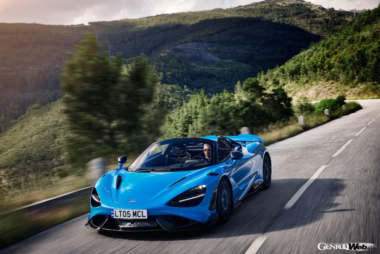 最高出力765ps、マクラーレン史上最もパワフルなコンバーチブルスーパースポーツ「765LT スパイダー」デビュー！
