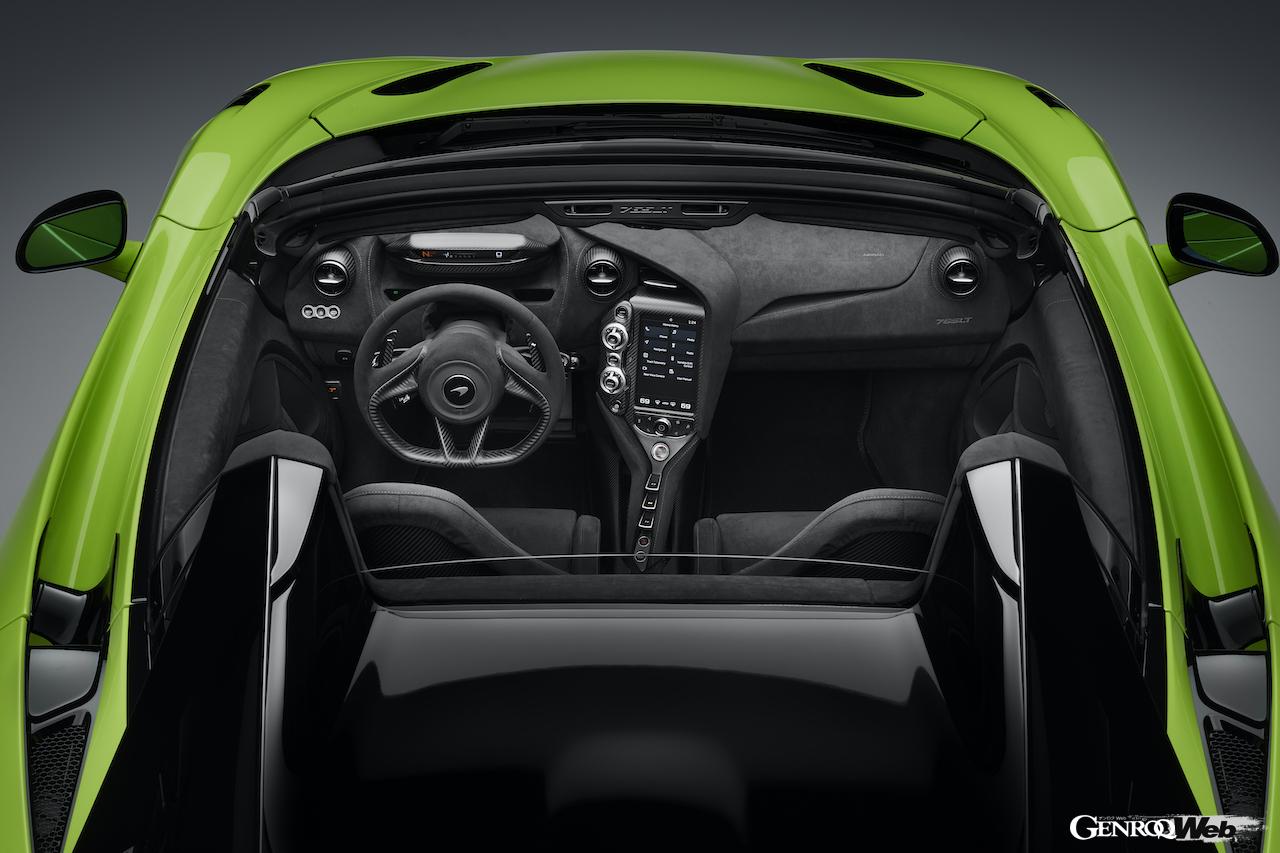 最高出力765ps、マクラーレン史上最もパワフルなコンバーチブルスーパースポーツ「765LT スパイダー」デビュー！