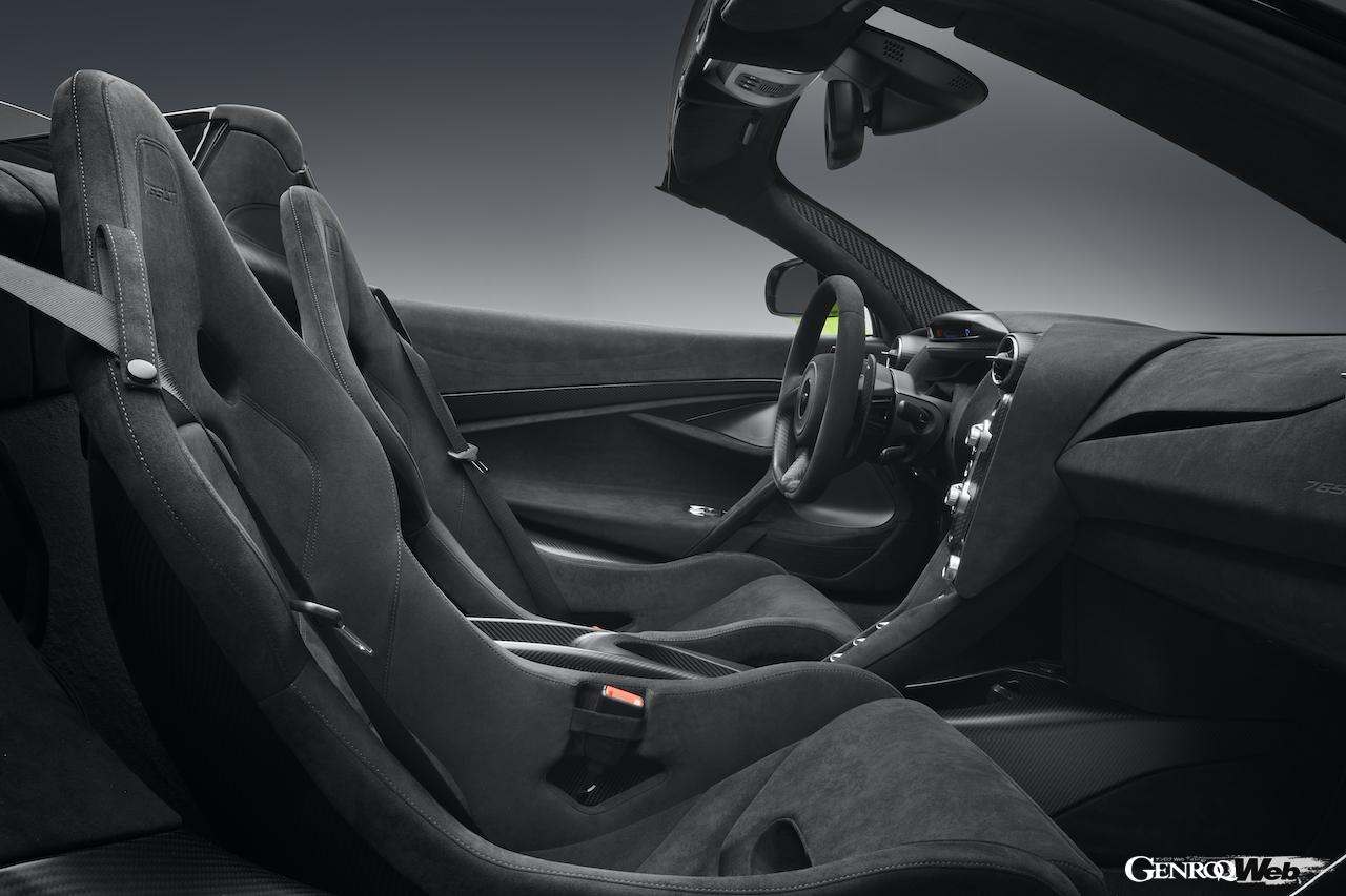 最高出力765ps、マクラーレン史上最もパワフルなコンバーチブルスーパースポーツ「765LT スパイダー」デビュー！