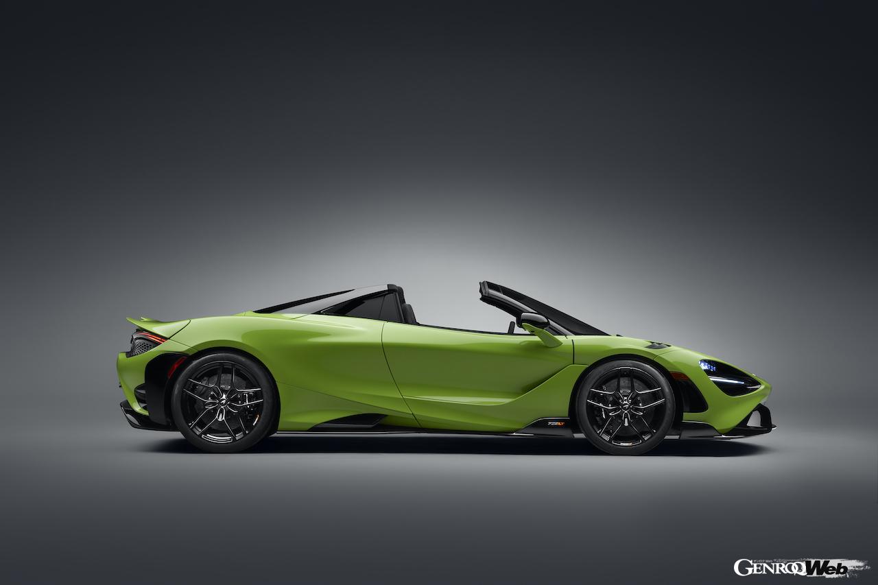 最高出力765ps、マクラーレン史上最もパワフルなコンバーチブルスーパースポーツ「765LT スパイダー」デビュー！