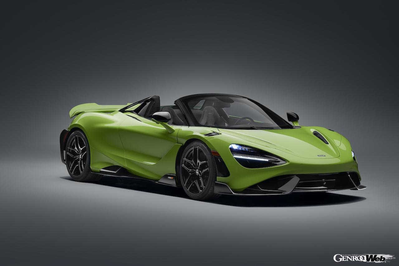 最高出力765ps、マクラーレン史上最もパワフルなコンバーチブルスーパースポーツ「765LT スパイダー」デビュー！