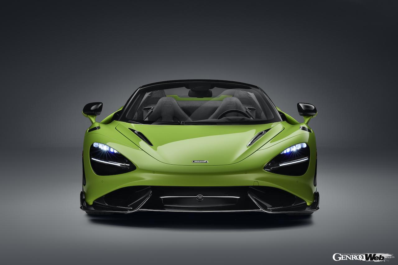 最高出力765ps、マクラーレン史上最もパワフルなコンバーチブルスーパースポーツ「765LT スパイダー」デビュー！
