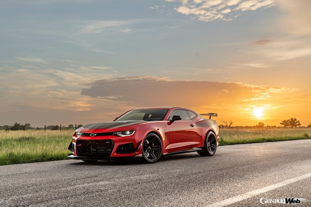 最高出力1000bhp、究極のマッスルカー「ヘネシー エクソシスト カマロ ZL1 30th アニバーサリー」がデビュー
