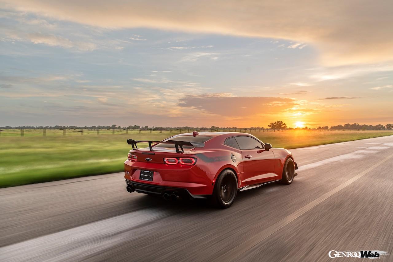 最高出力1000bhp、究極のマッスルカー「ヘネシー エクソシスト カマロ ZL1 30th アニバーサリー」がデビュー
