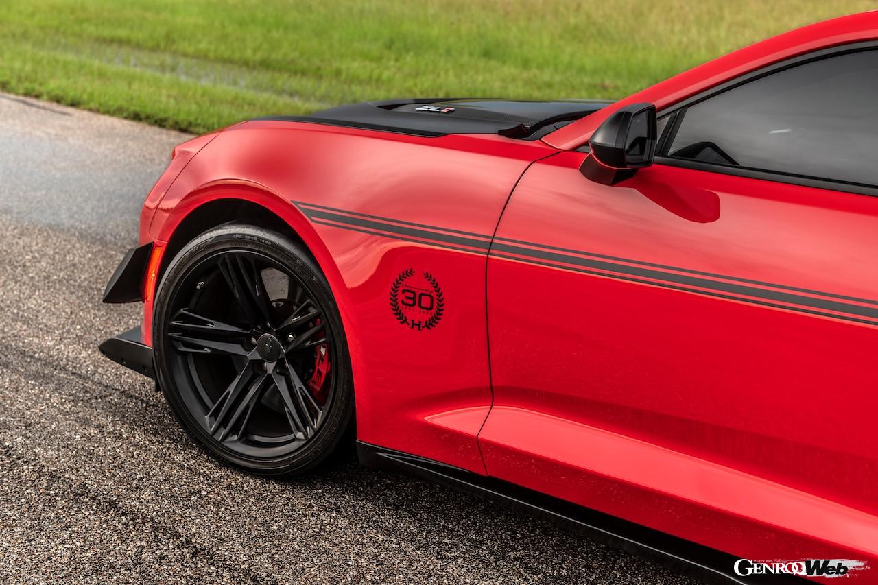 最高出力1000bhp、究極のマッスルカー「ヘネシー エクソシスト カマロ ZL1 30th アニバーサリー」がデビュー