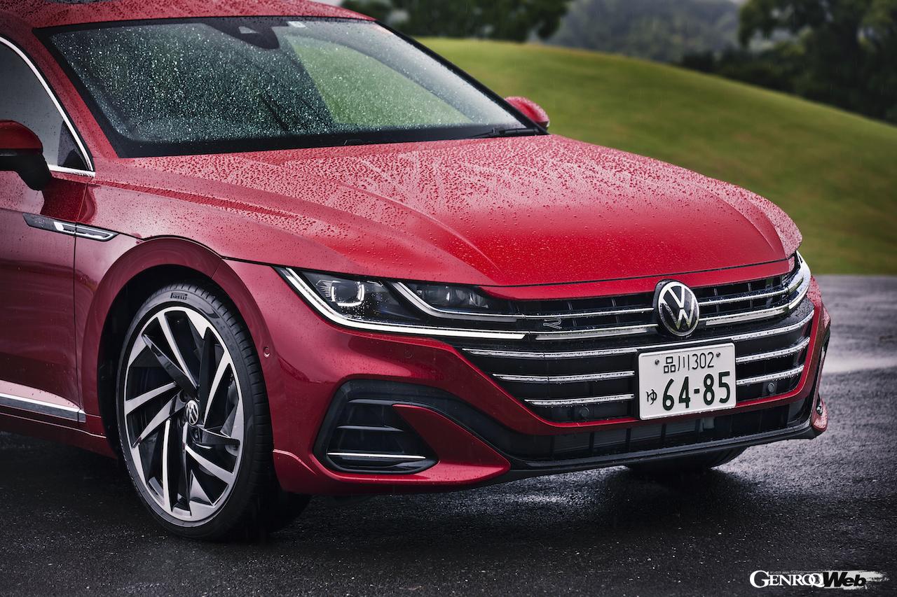 フォルクスワーゲン アルテオン シューティングブレークのフロントセクション