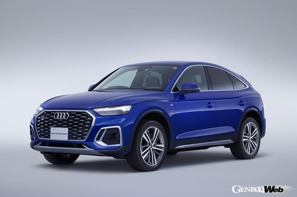 アウディ Q5 スポーツバックのフロントビュー