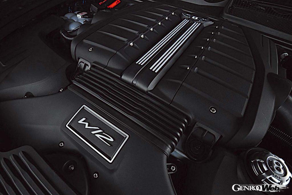 ベントレー ベンテイガ スピードのエンジン