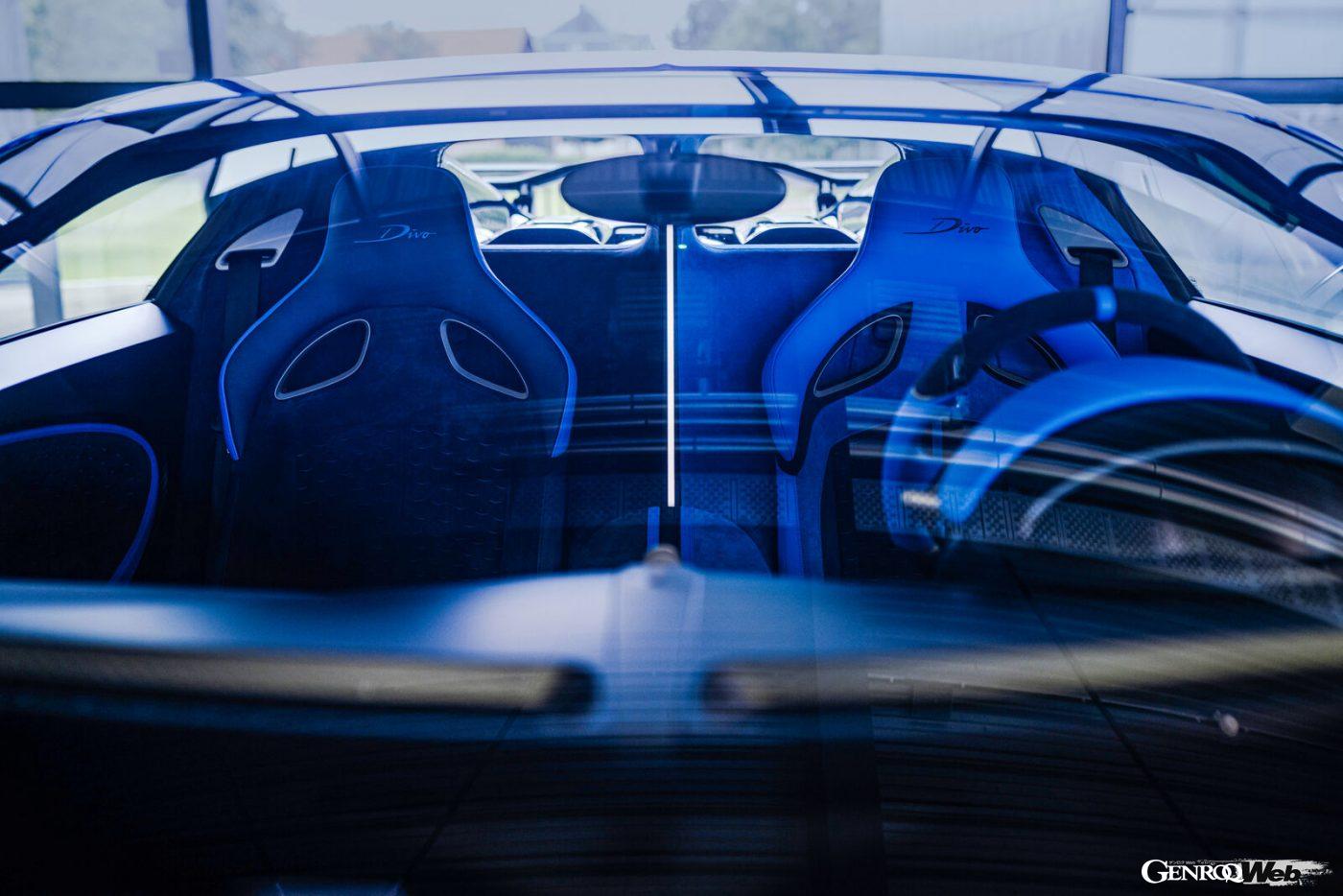 ブガッティ ディーヴォの最後の1台。キャビン