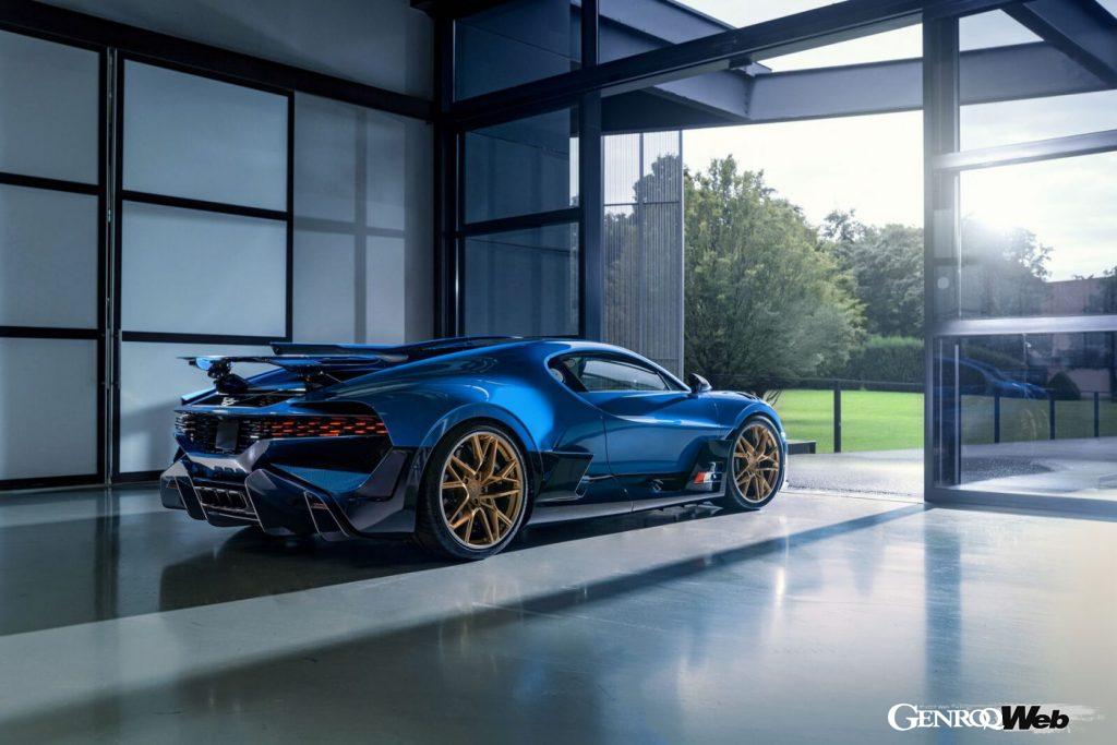 ブガッティ ディーヴォの最後の1台。リヤビュー