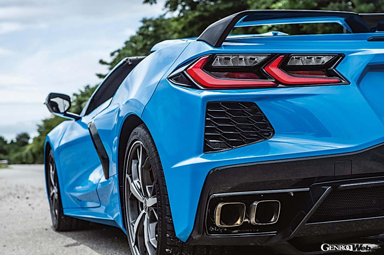 シボレー コルベットのリヤセクション