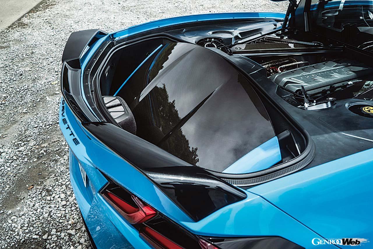 シボレー コルベットのラゲッジ