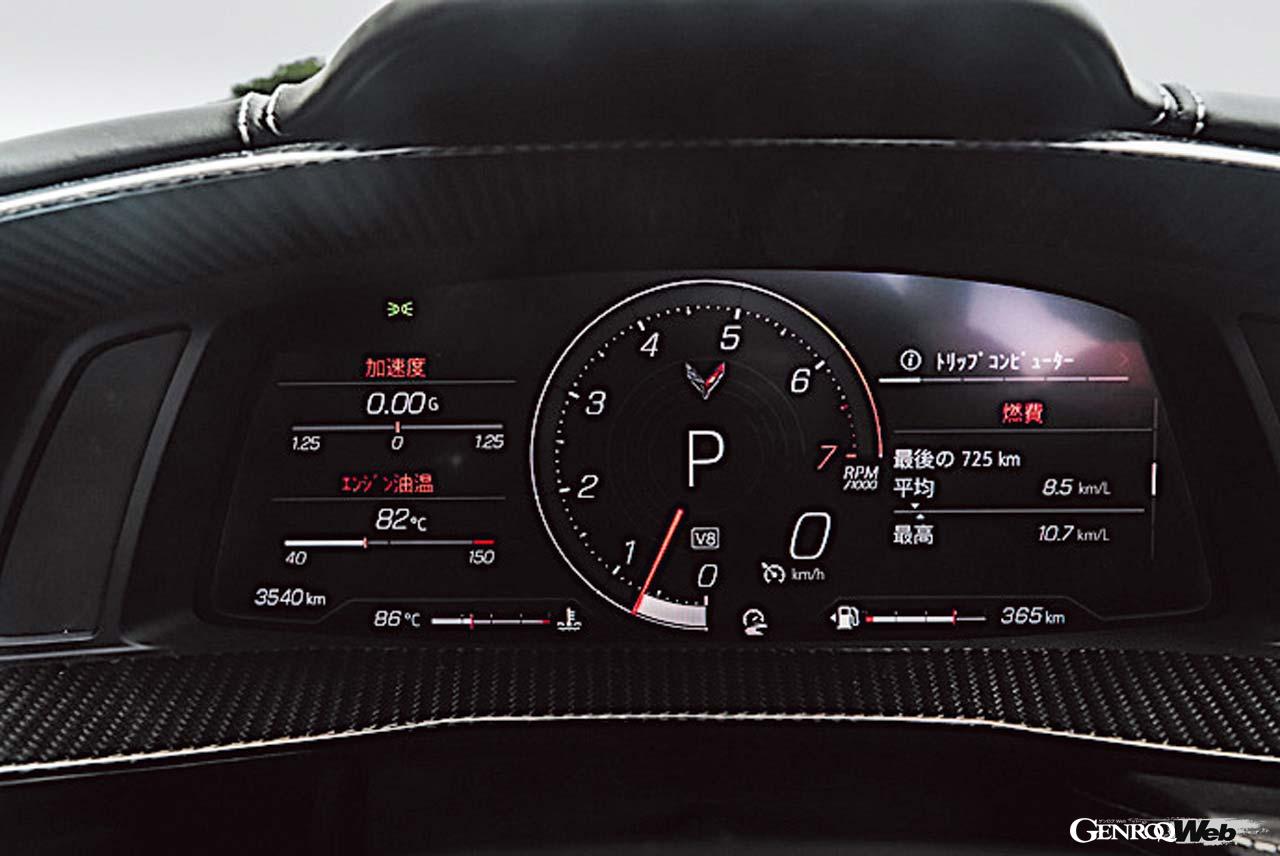 シボレー コルベットのメーター