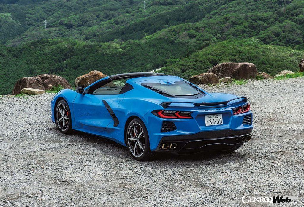 シボレー コルベットのリヤスタイル