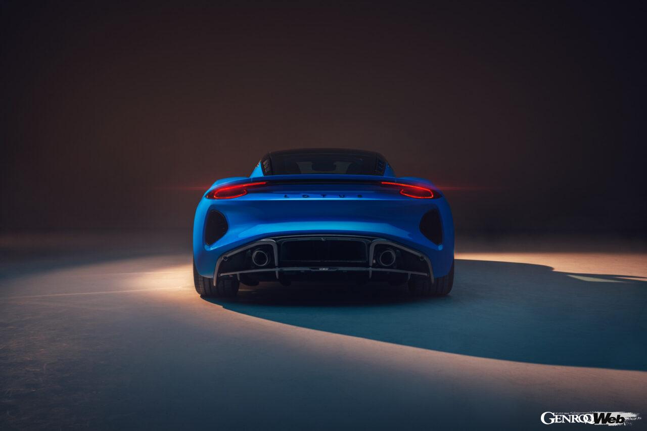 ロータス エミーラのリヤセクション