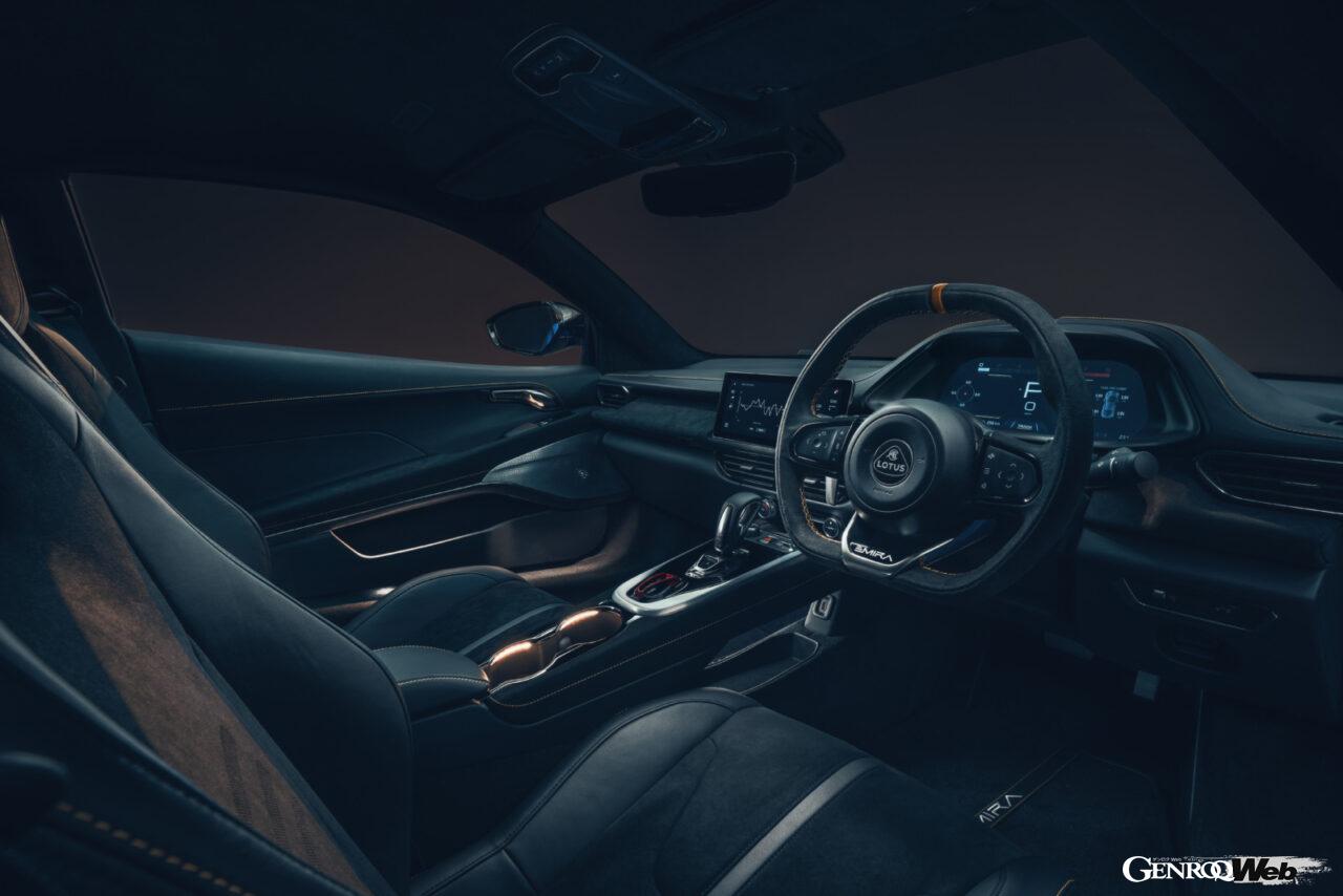 ロータス エミーラのインテリア