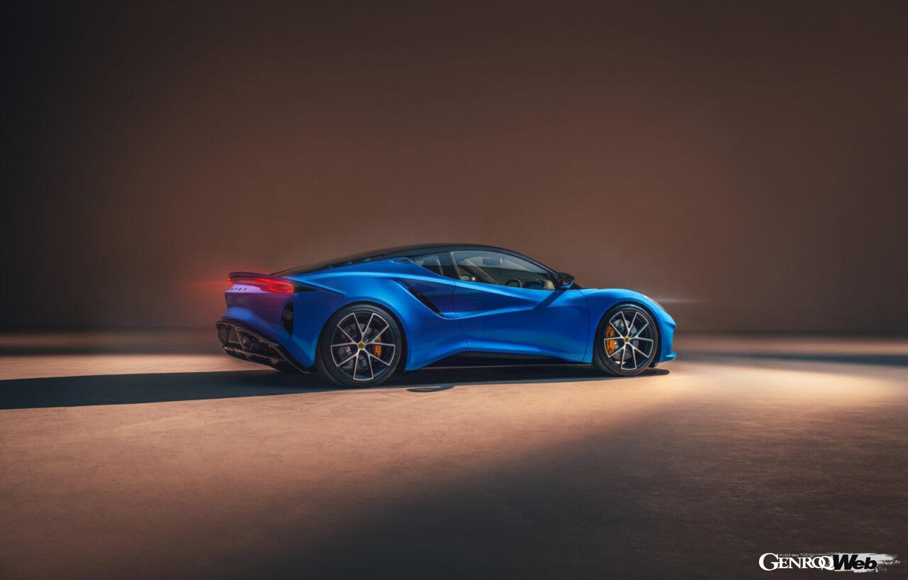 ロータス エミーラのリヤスタイル