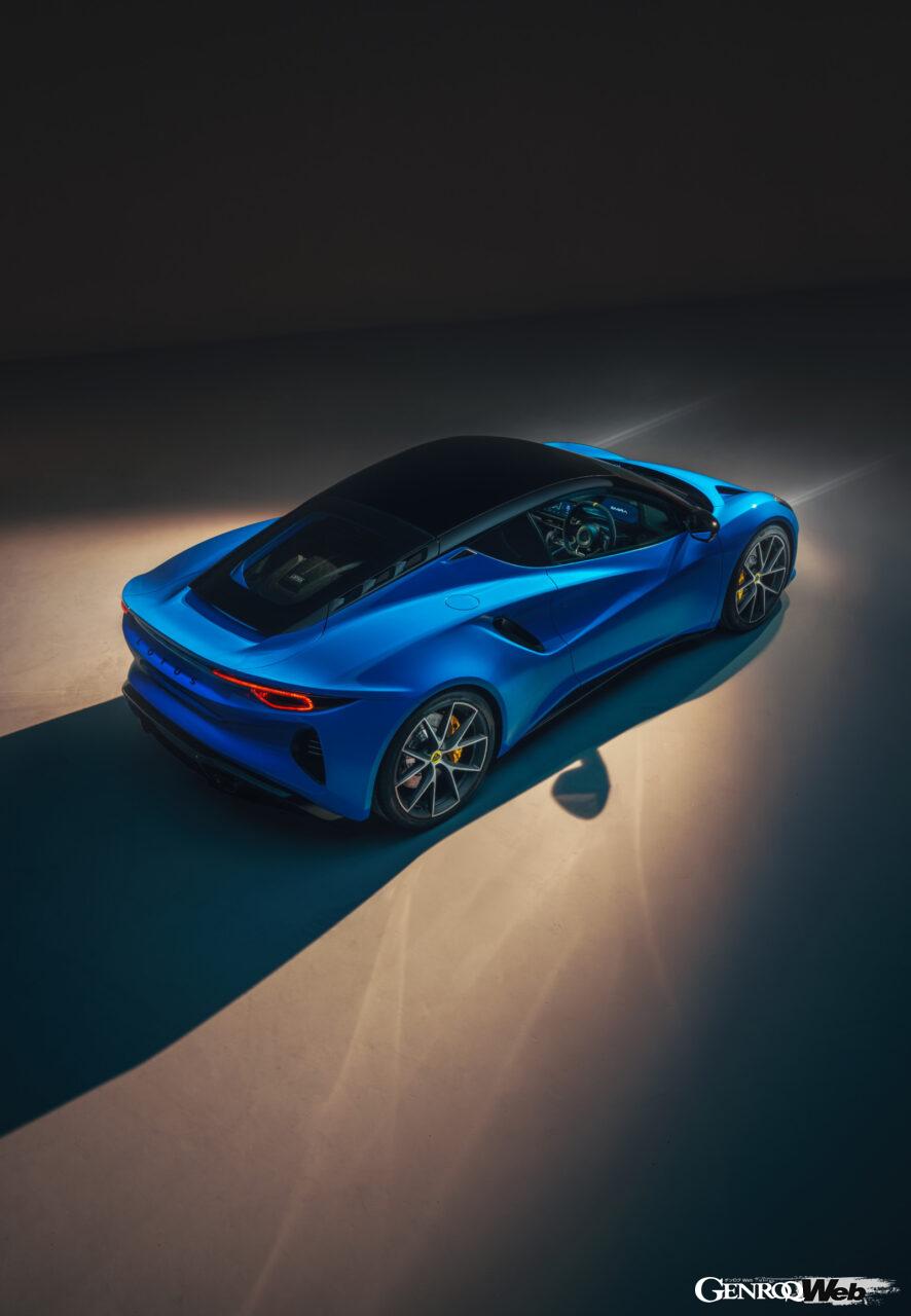 ロータス エミーラのリヤスタイル