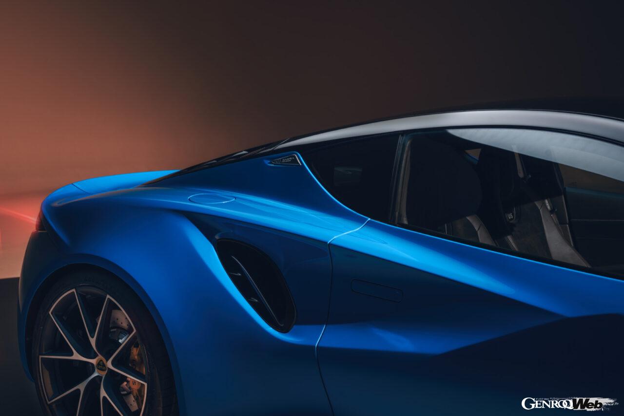 ロータス エミーラのリヤセクション