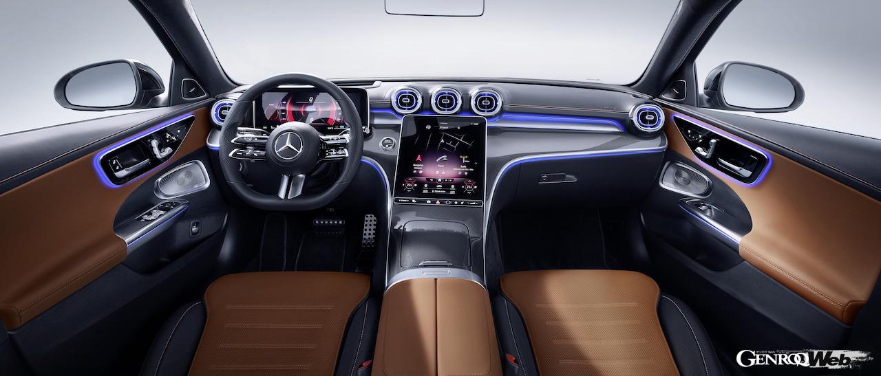 メルセデス・ベンツ新型Cクラスのフェイシア