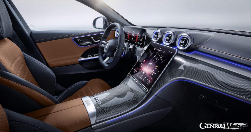 メルセデス・ベンツ新型Cクラスのコクピット