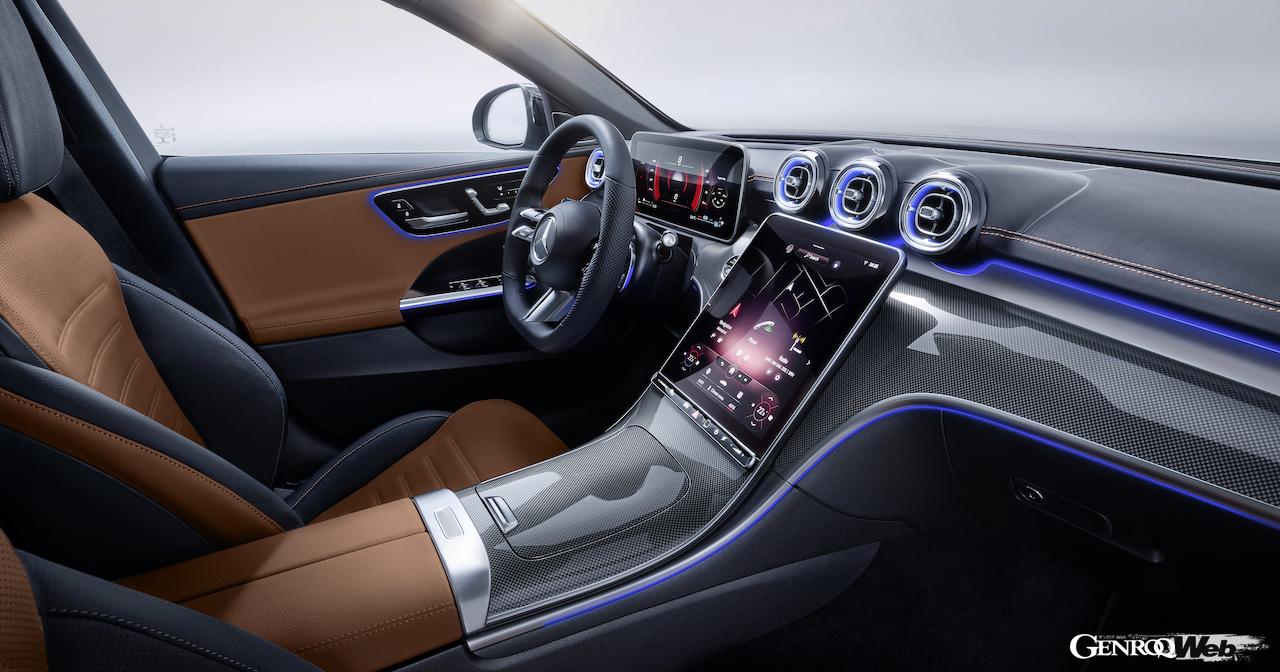 メルセデス・ベンツ新型Cクラスのコクピット