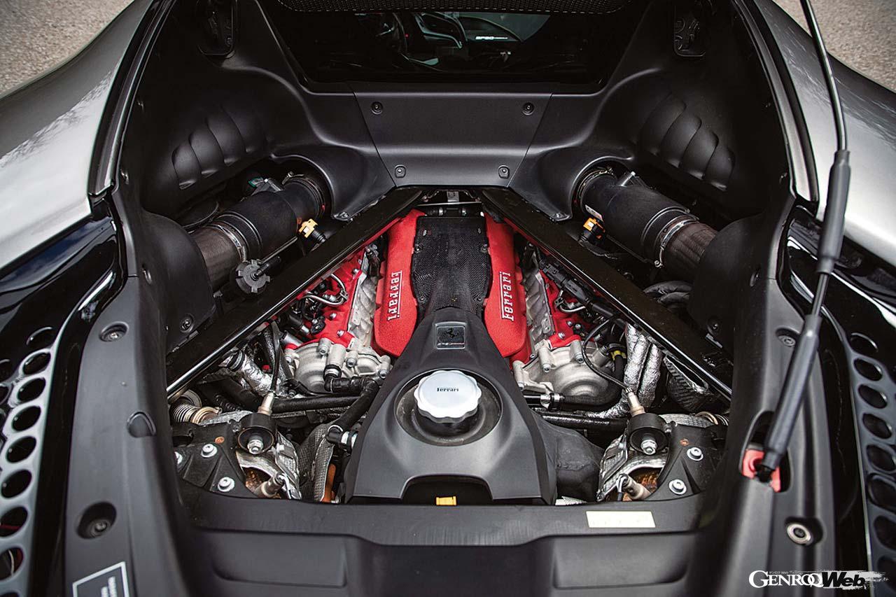 フェラーリ SF90 ストラダーレのエンジン