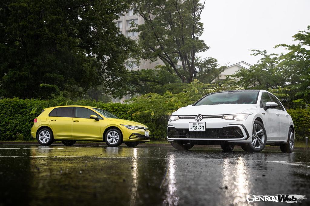 フォルクスワーゲン ゴルフ eTSI RラインとeTSI アクティブのスタイリング