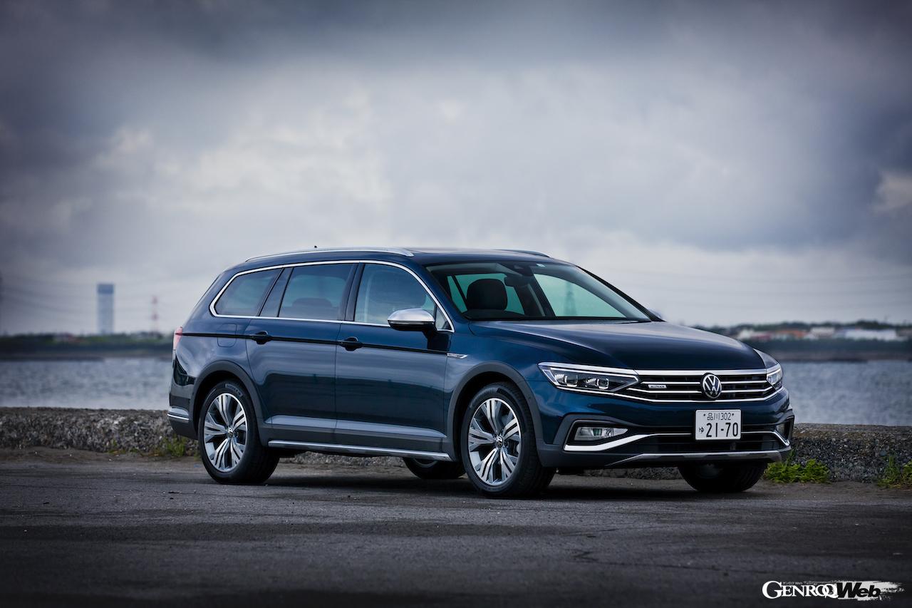 フォルクスワーゲン パサート オールトラックのフロントビュー