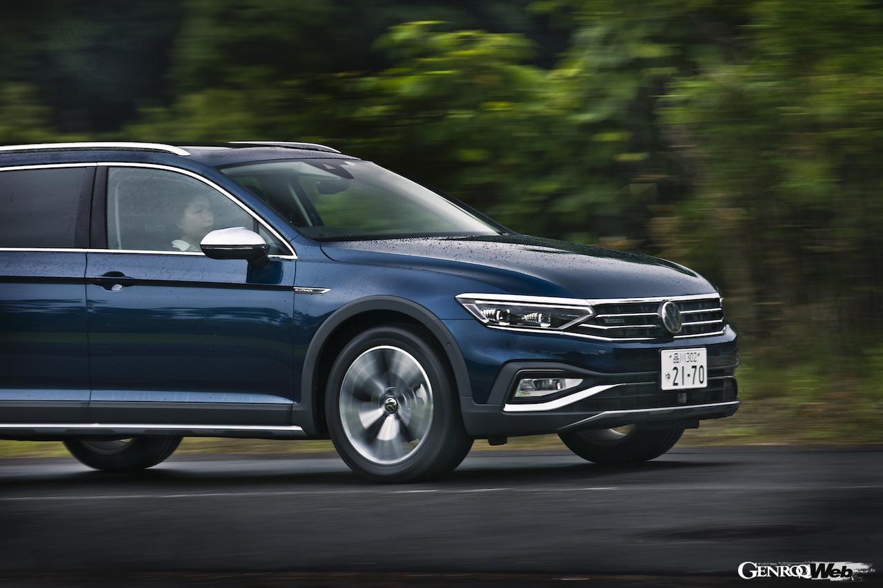 フォルクスワーゲン パサート オールトラックのフロントセクション