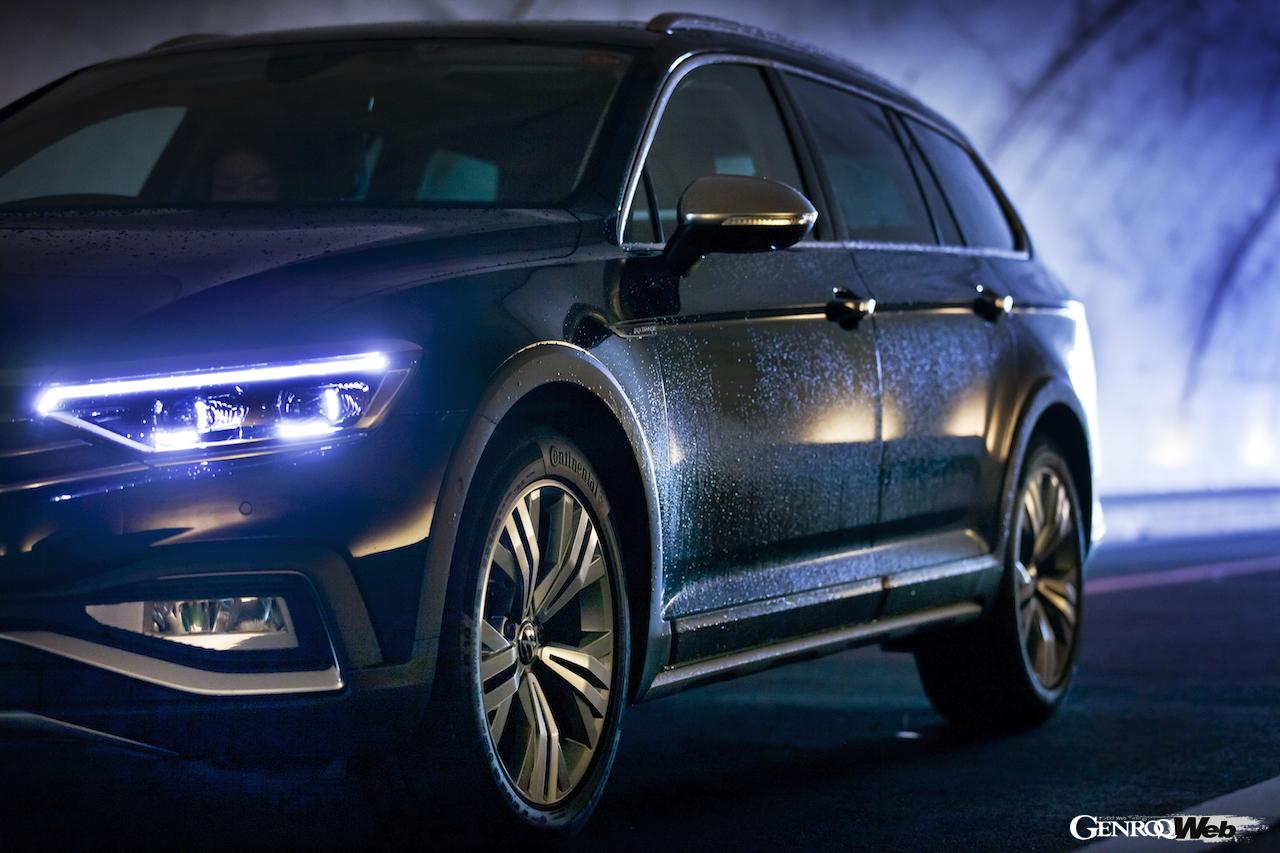 フォルクスワーゲン パサート オールトラックのボディサイド