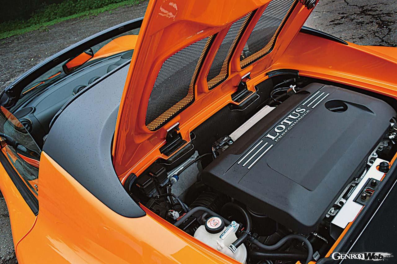 ロータス エリーゼ スポーツ220IIのエンジン