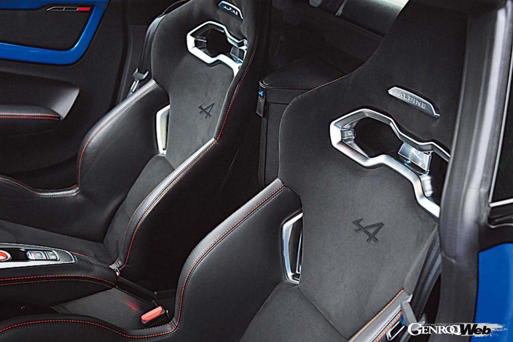 アルピーヌ A110Sのシート