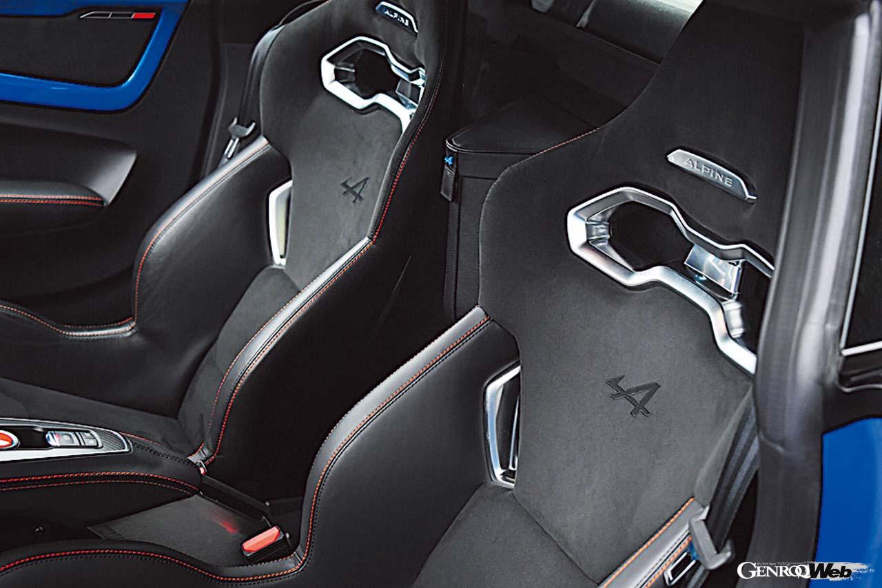 アルピーヌ A110Sのシート