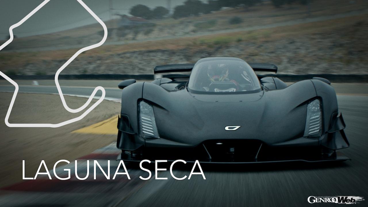 ハイブリッドハイパースポーツ「ジンガー 21C」、ラグナセカで市販車の新たなラップレコードを樹立