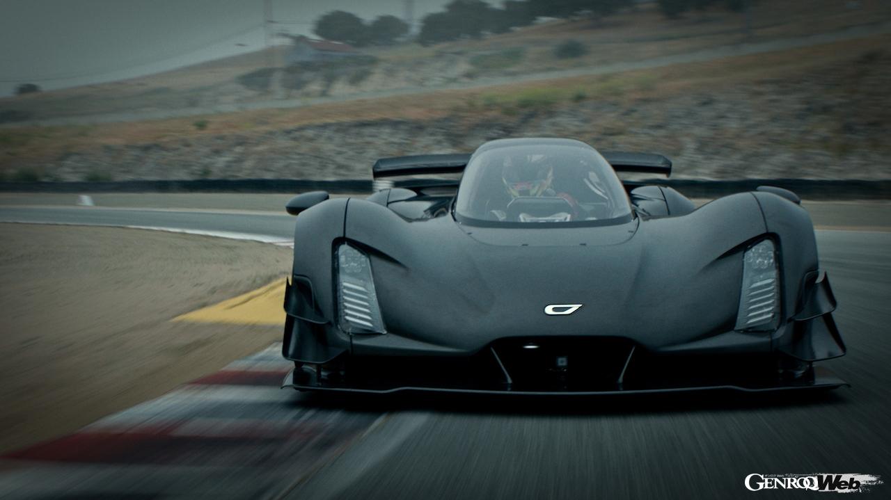 ハイブリッドハイパースポーツ「ジンガー 21C」、ラグナセカで市販車の新たなラップレコードを樹立