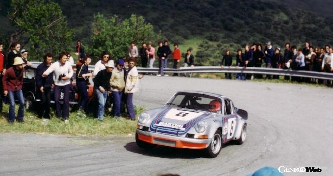 2021年のコンクールズ・オブ・エレガンスに登場する「ポルシェ911 カレラRSR」