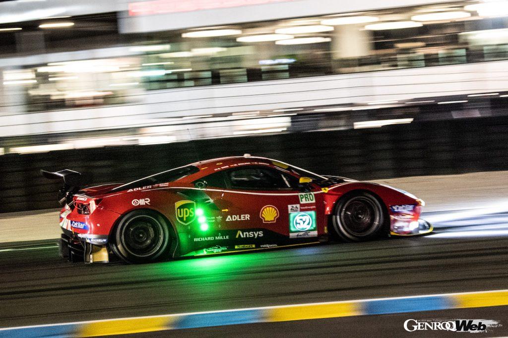 2021年のル・マン24時間レース、「フェラーリ488 GTE」がGTE ProとGTE Amの2クラス制覇を達成