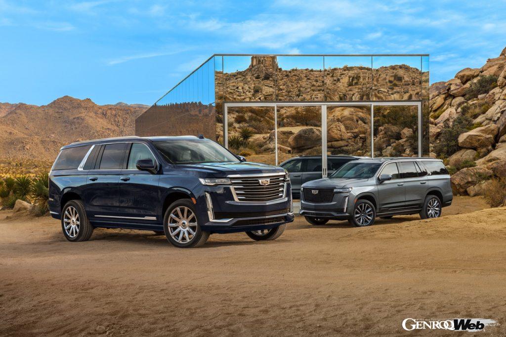 キャデラック エスカレード ESVのフロントスタイル