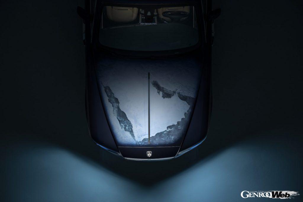 ロールス・ロイス レイス アブダビのボンネット