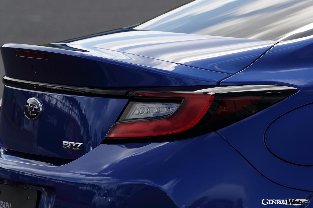 スバル BRZのリヤセクション