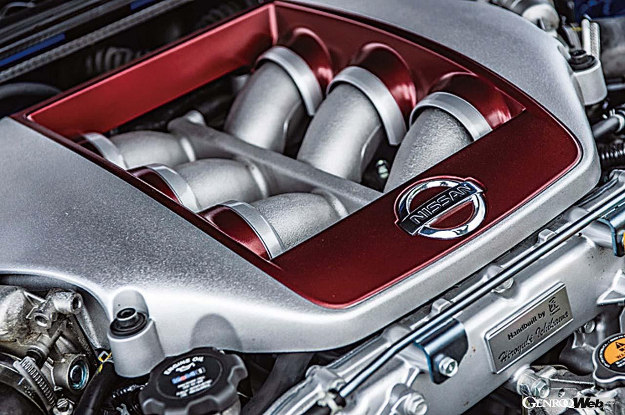 ニッサン GT-R プレミアムエディションのエンジン