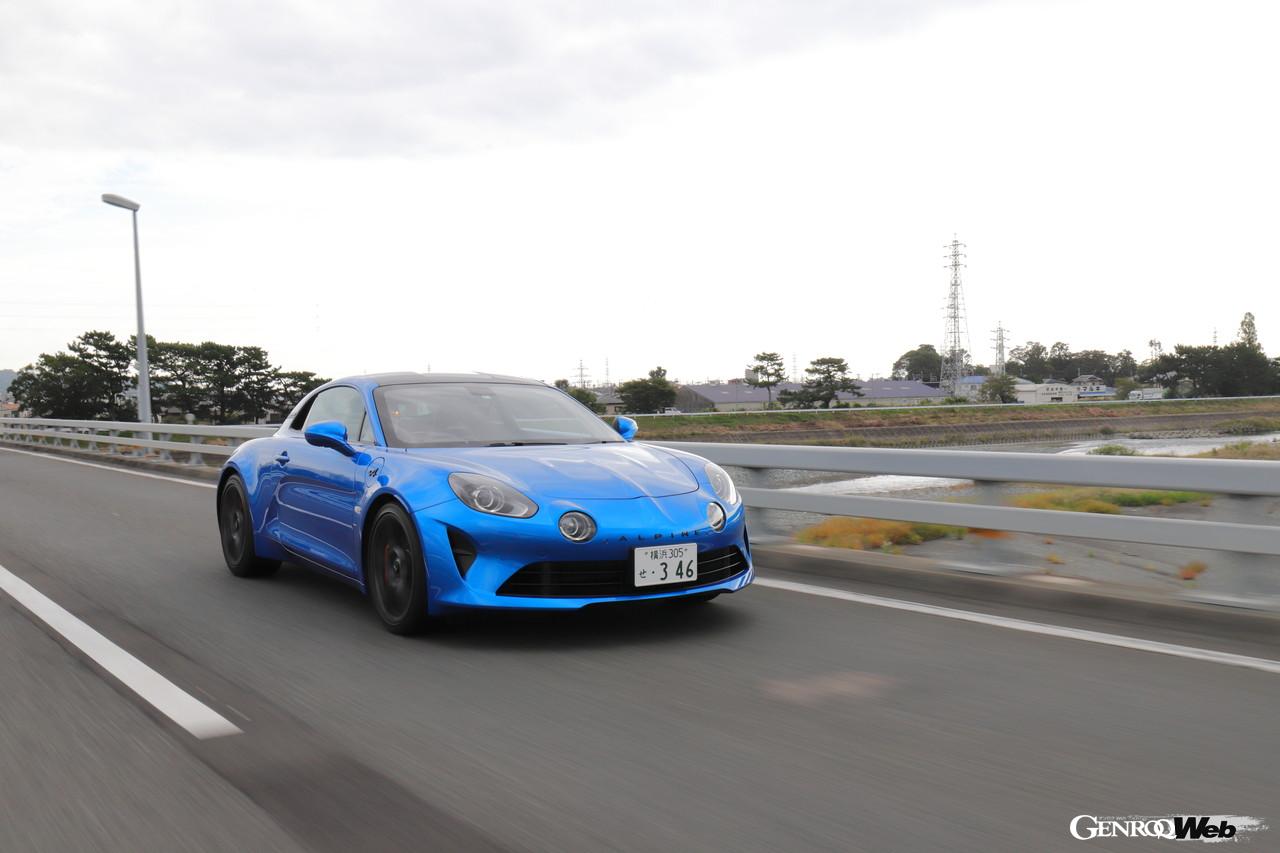 池沢早人師、21世紀の狼「アルピーヌ A110S」を駆る！【第2回：ロードインプレッション編】