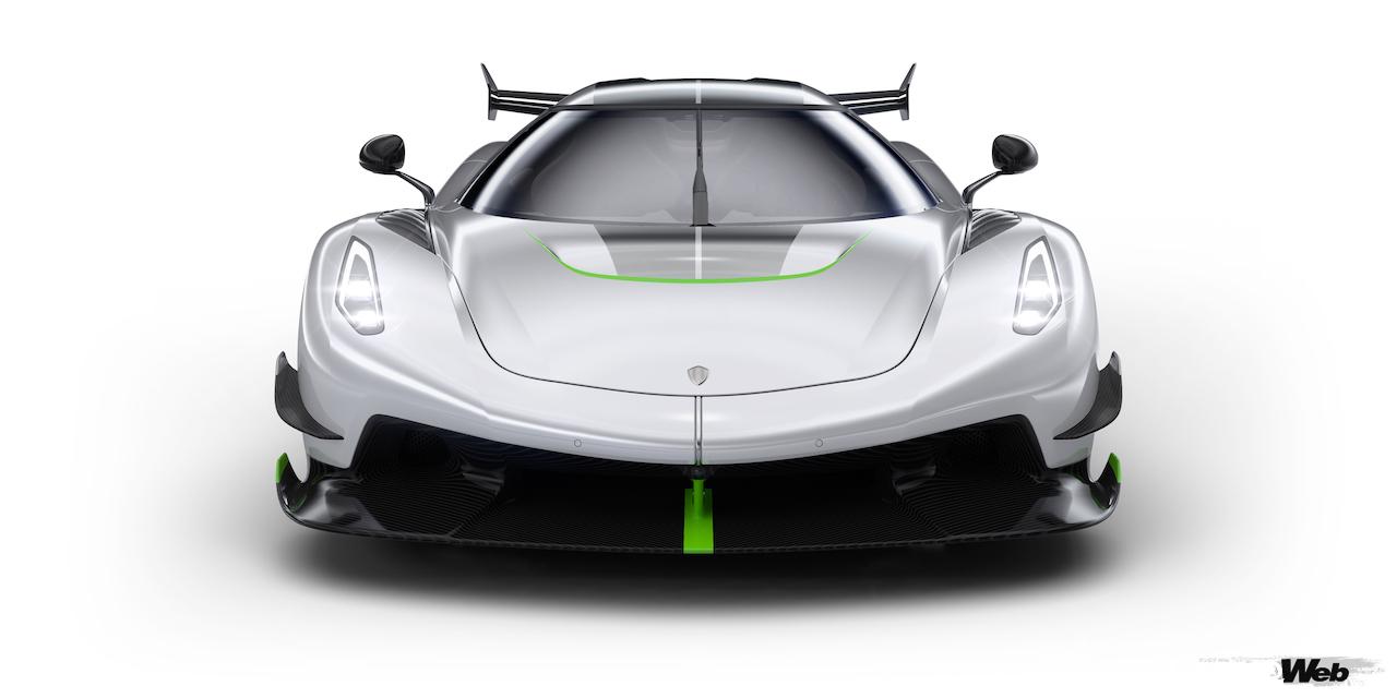 ケーニグセグ ジェスコの正面ビュー