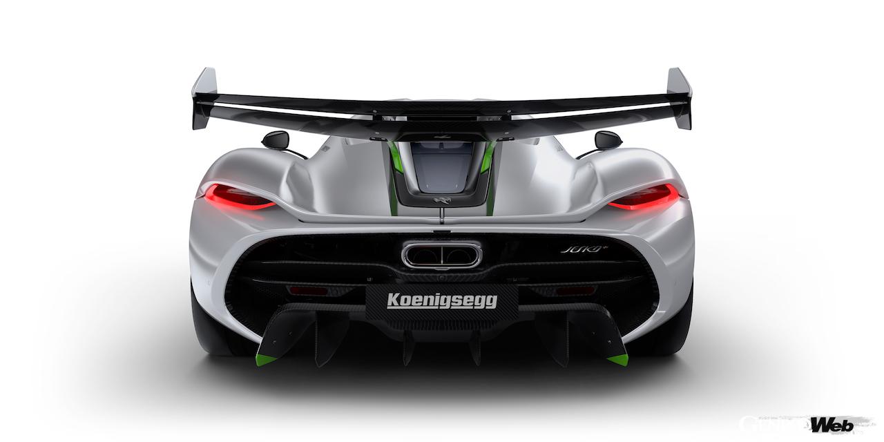 ケーニグセグ ジェスコのリヤビュー