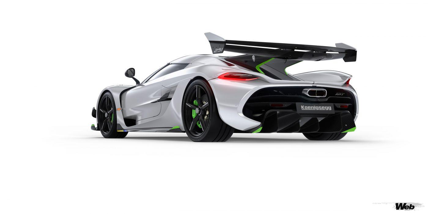 ケーニグセグ ジェスコのリヤビュー