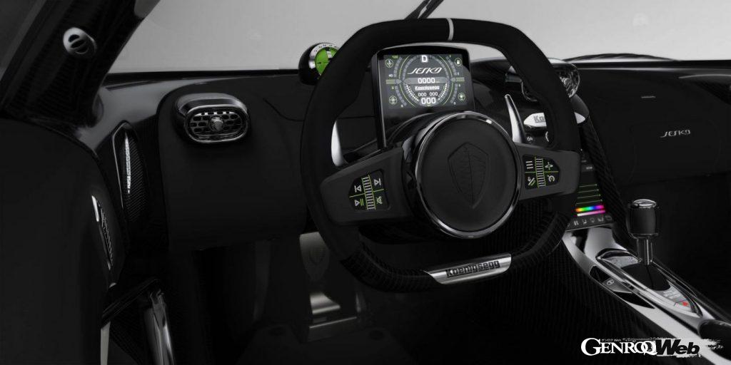 ケーニグセグ ジェスコのコクピット