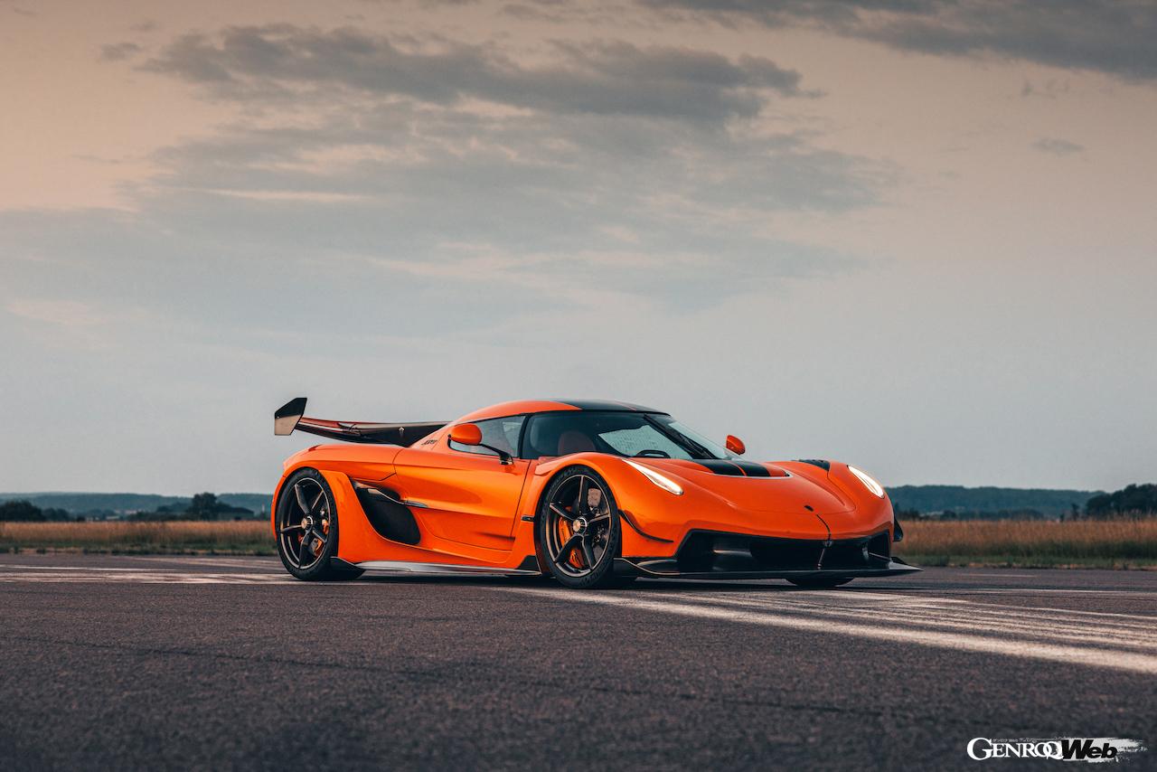 ケーニグセグ ジェスコのフロントビュー