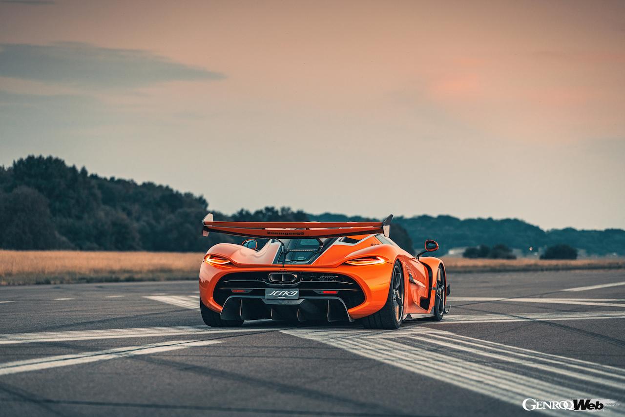 ケーニグセグ ジェスコのリヤビュー